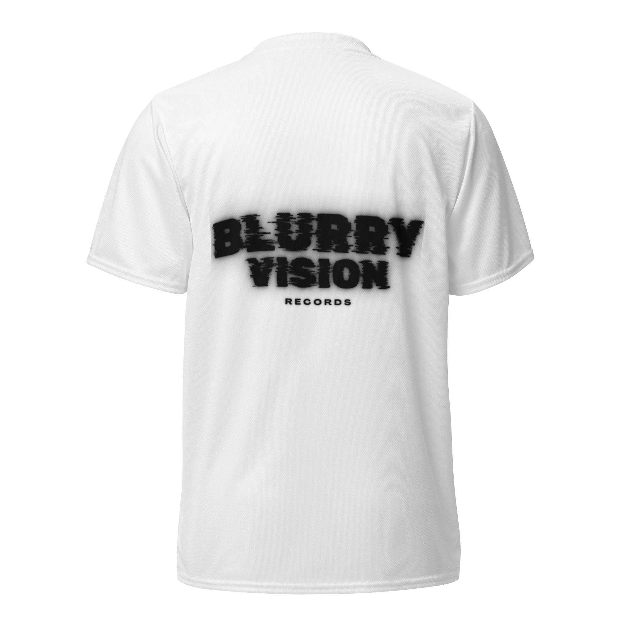 Blurry Vision Recycled unisex sports jersey