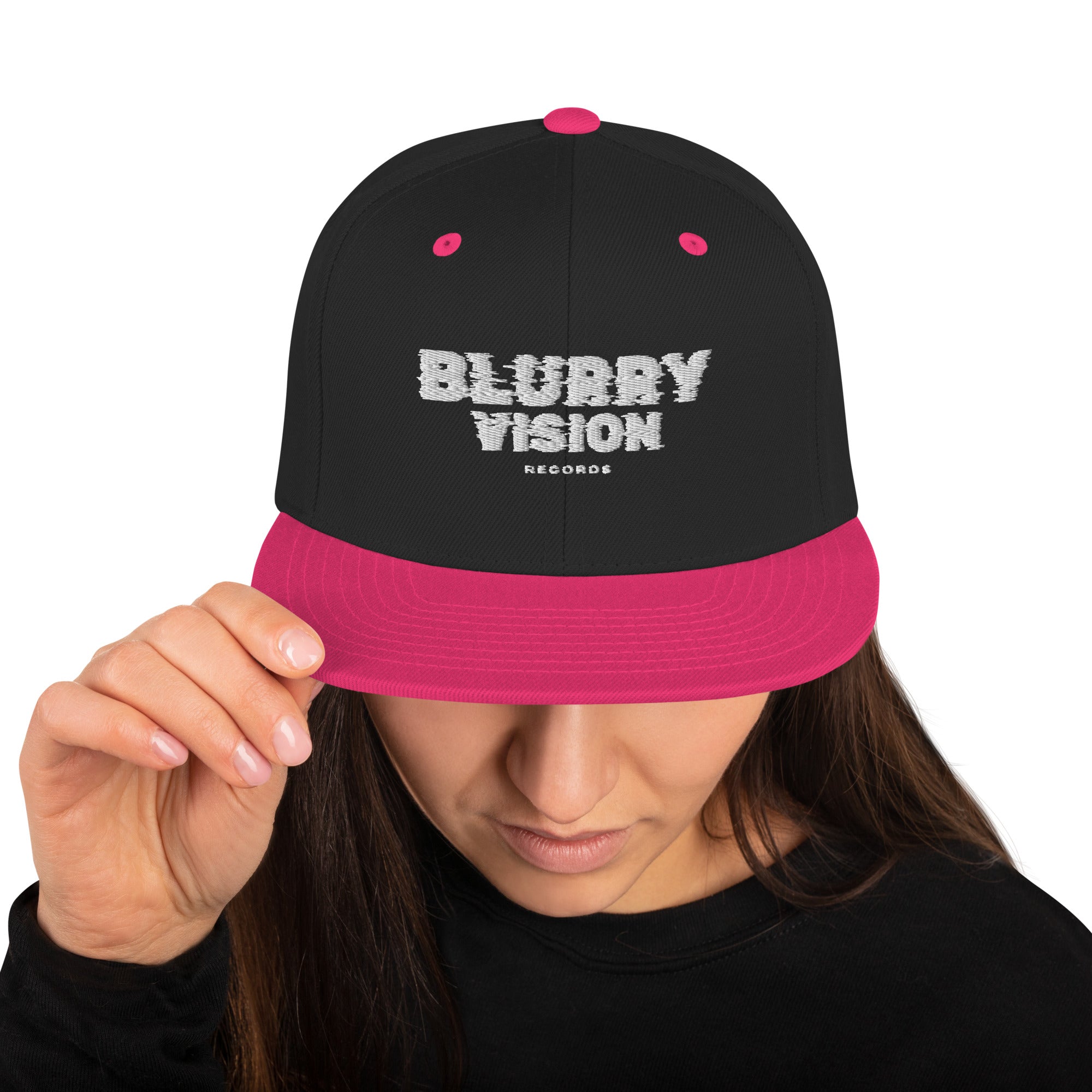 Blurry Vision Snapback Hat