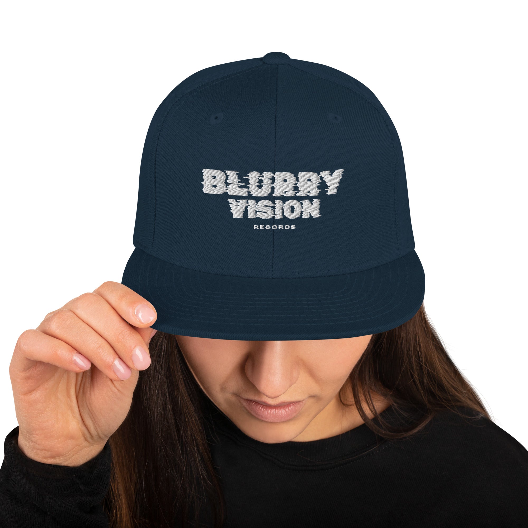 Blurry Vision Snapback Hat