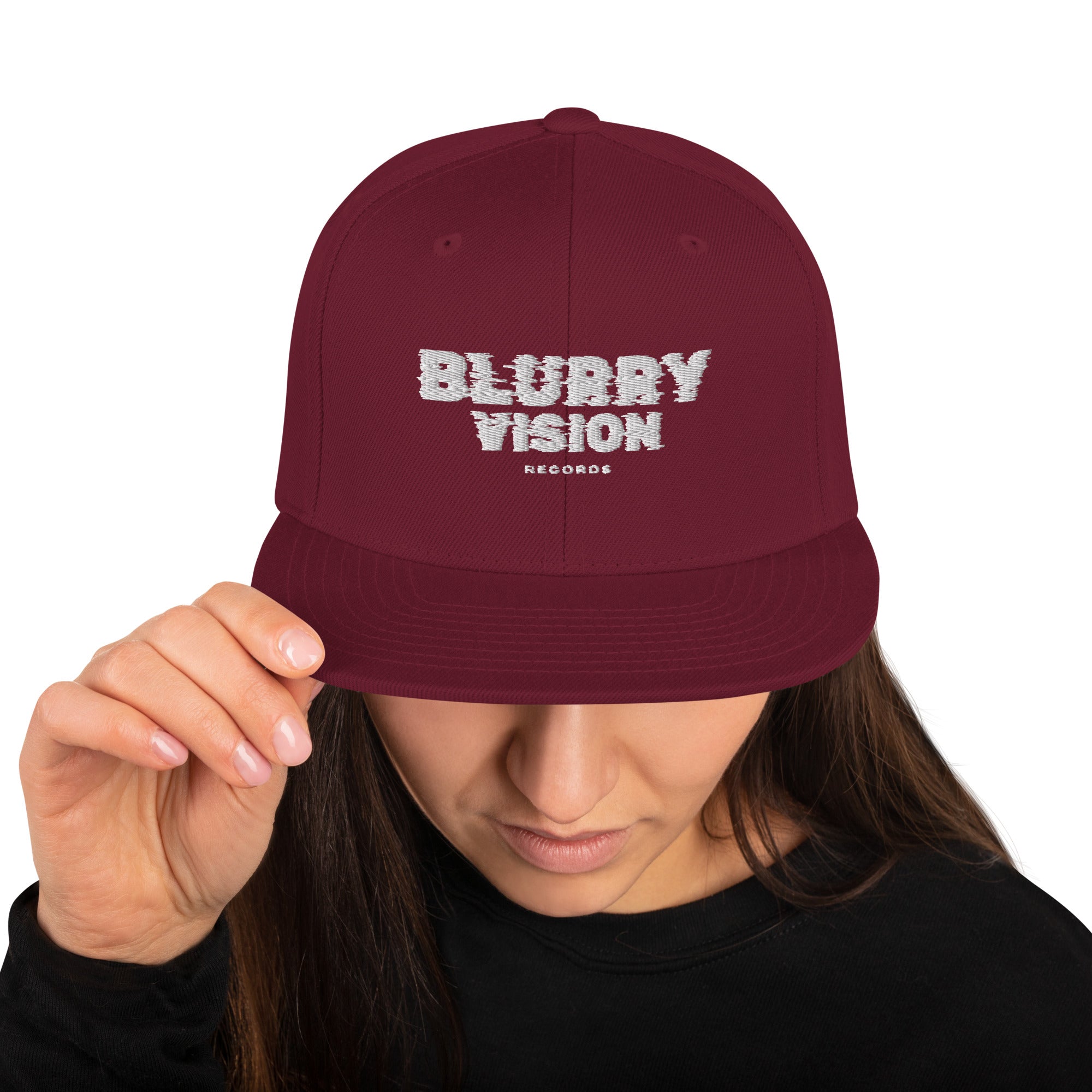 Blurry Vision Snapback Hat