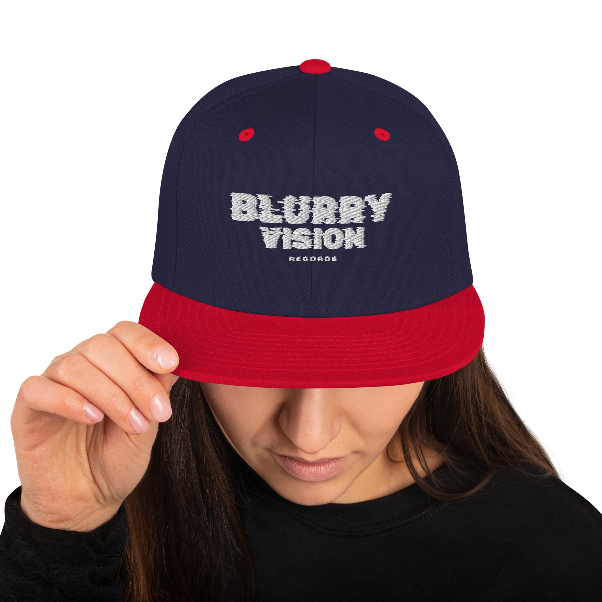 Blurry Vision Snapback Hat