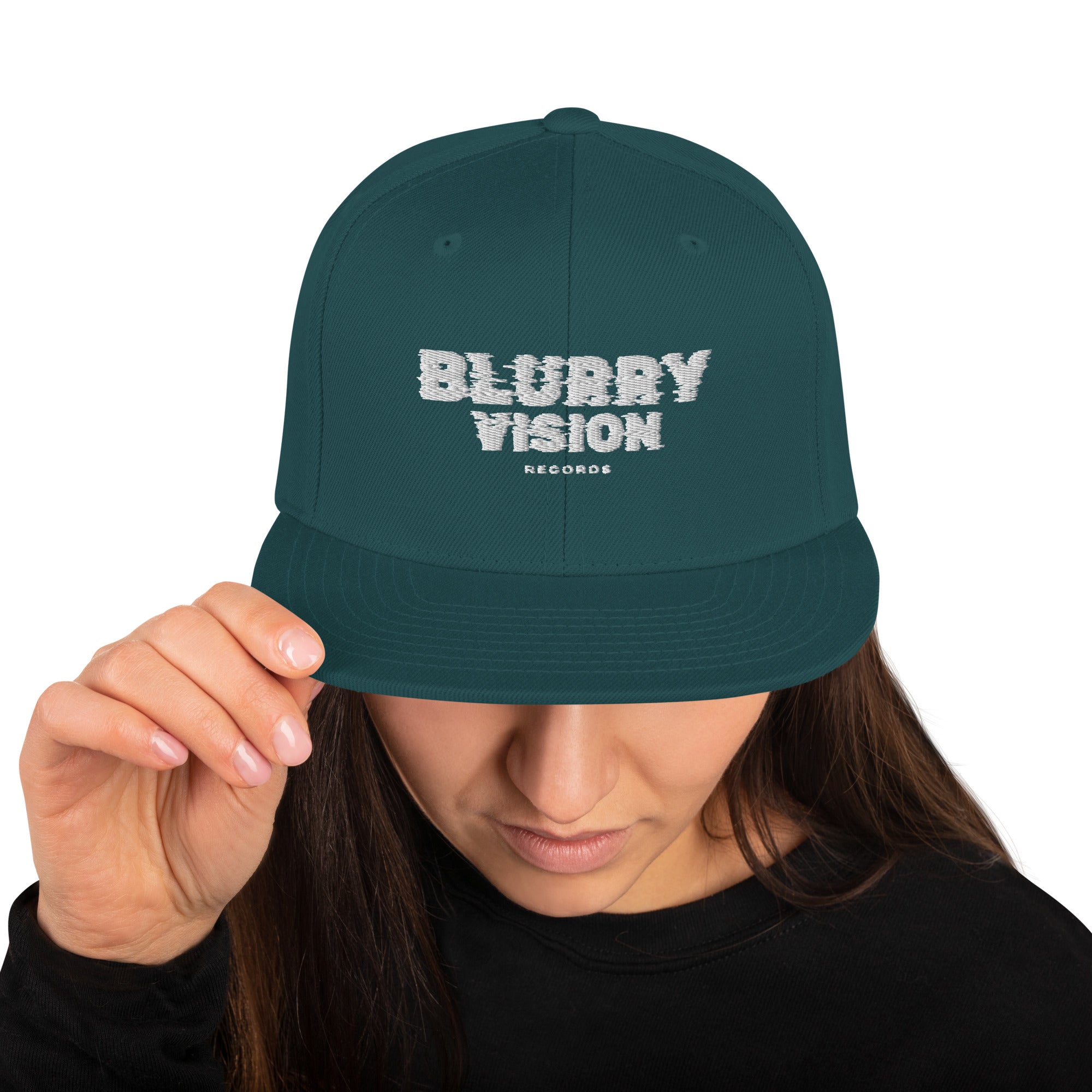 Blurry Vision Snapback Hat