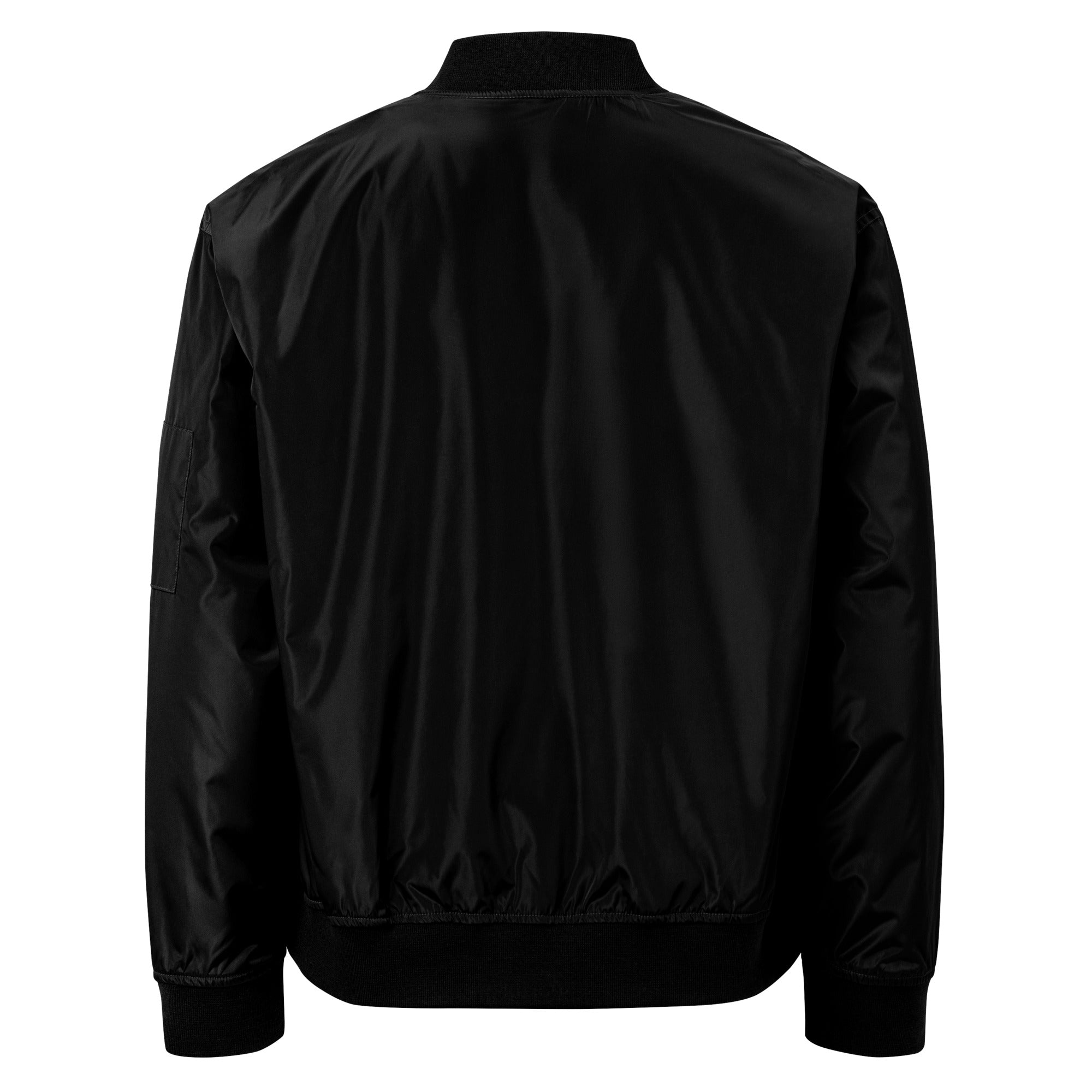 Blurry Vision Premium recycled bomber jacket