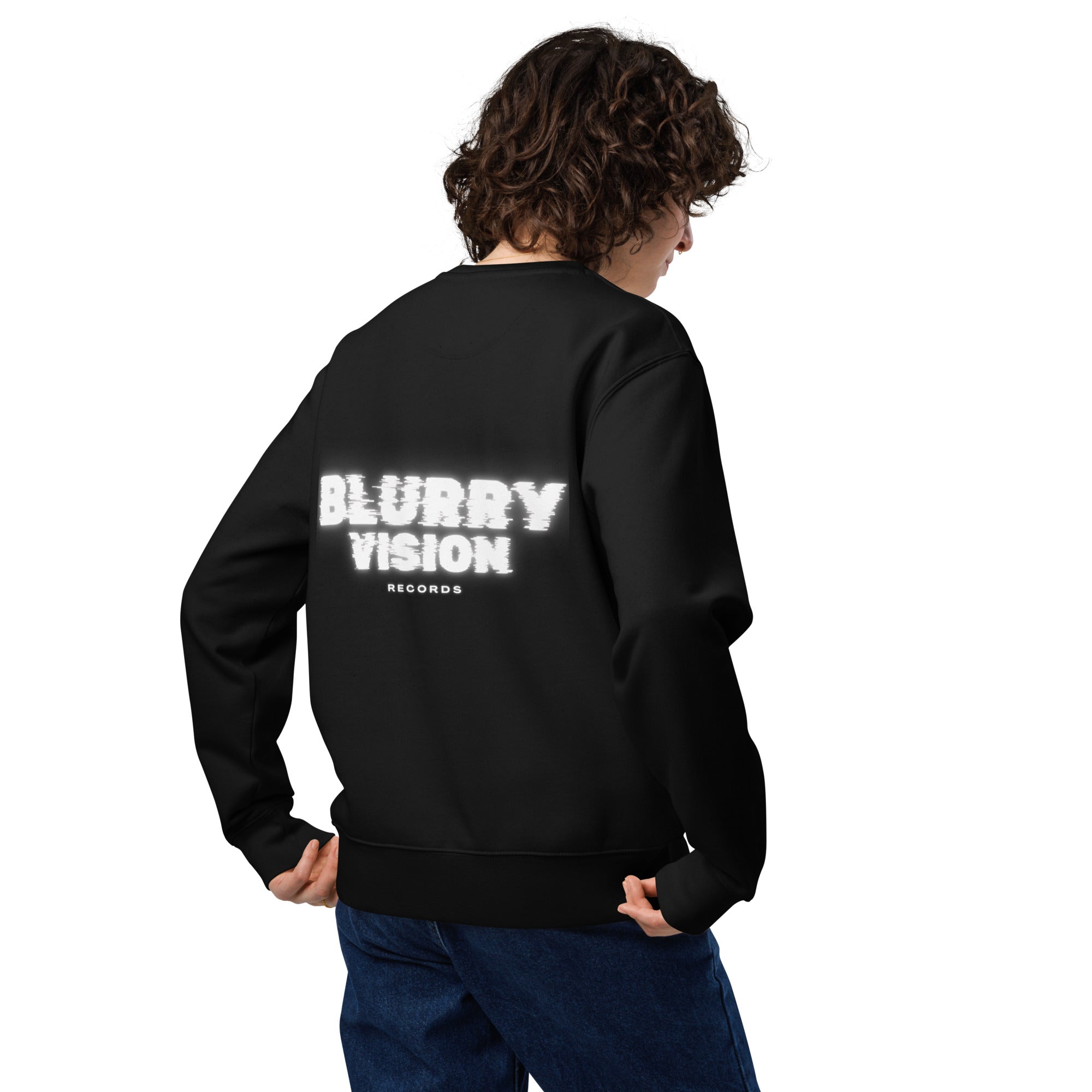 Blurry Vision Unisex eco sweatshirt