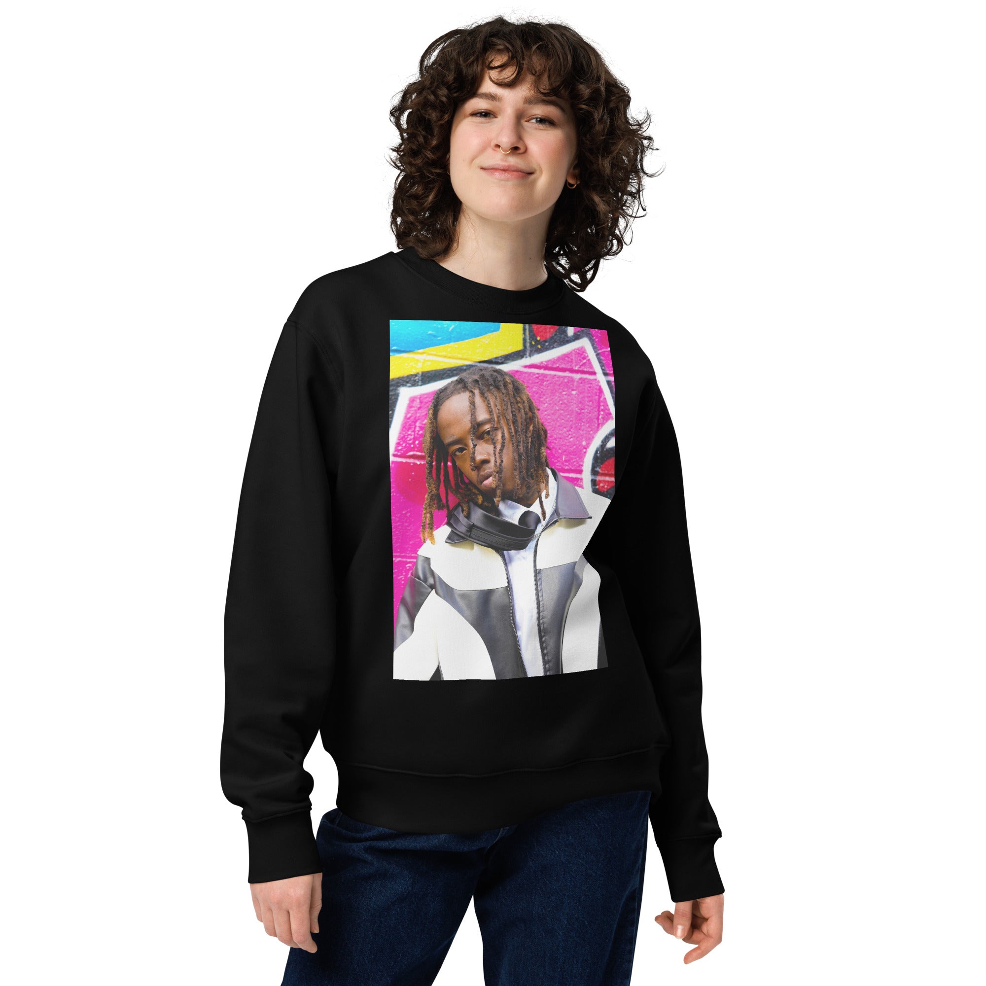 Blurry Vision Unisex eco sweatshirt