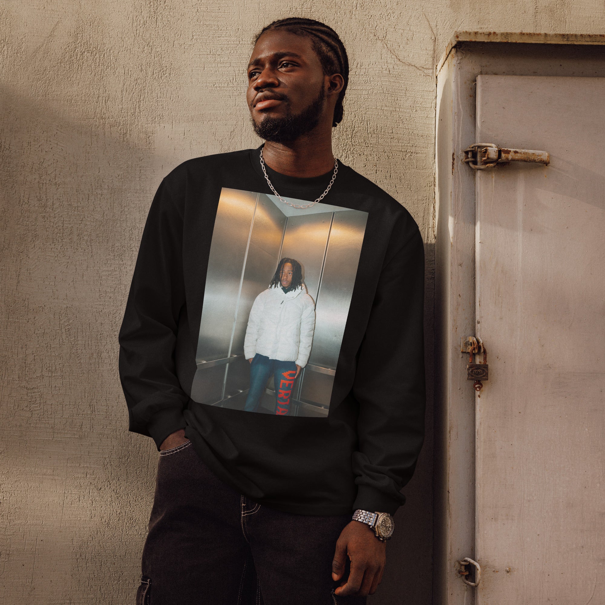 Blurry Vision Premium heavyweight long sleeve shirt