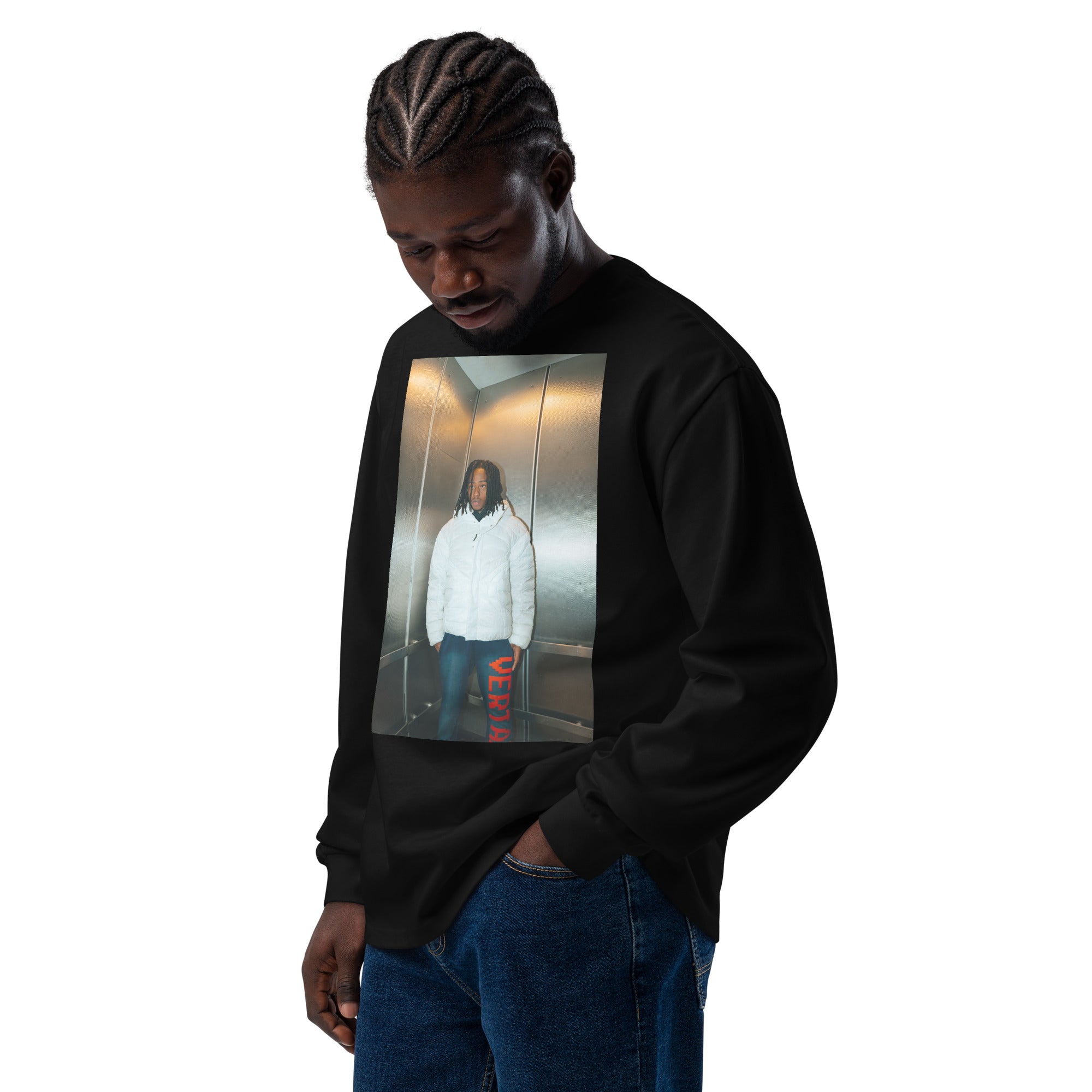 Blurry Vision Premium heavyweight long sleeve shirt