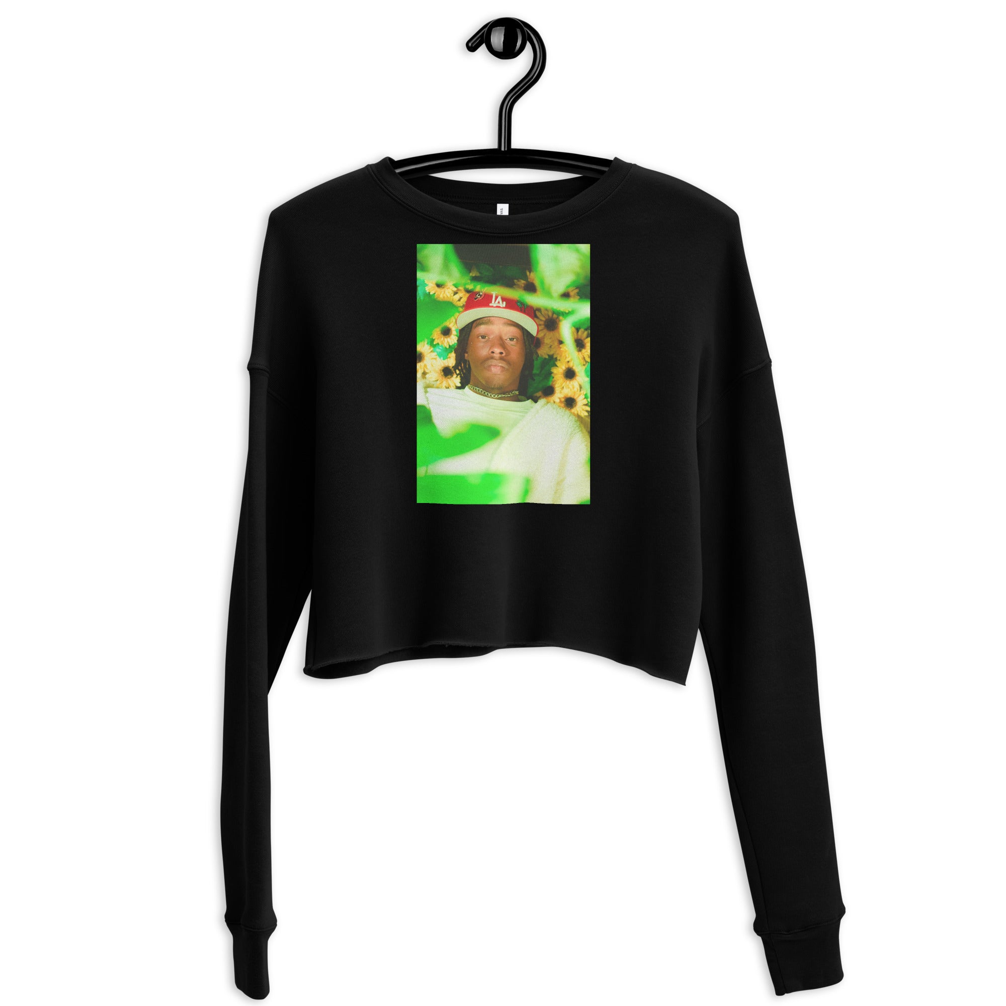 Blurry Vision Crop Sweatshirt