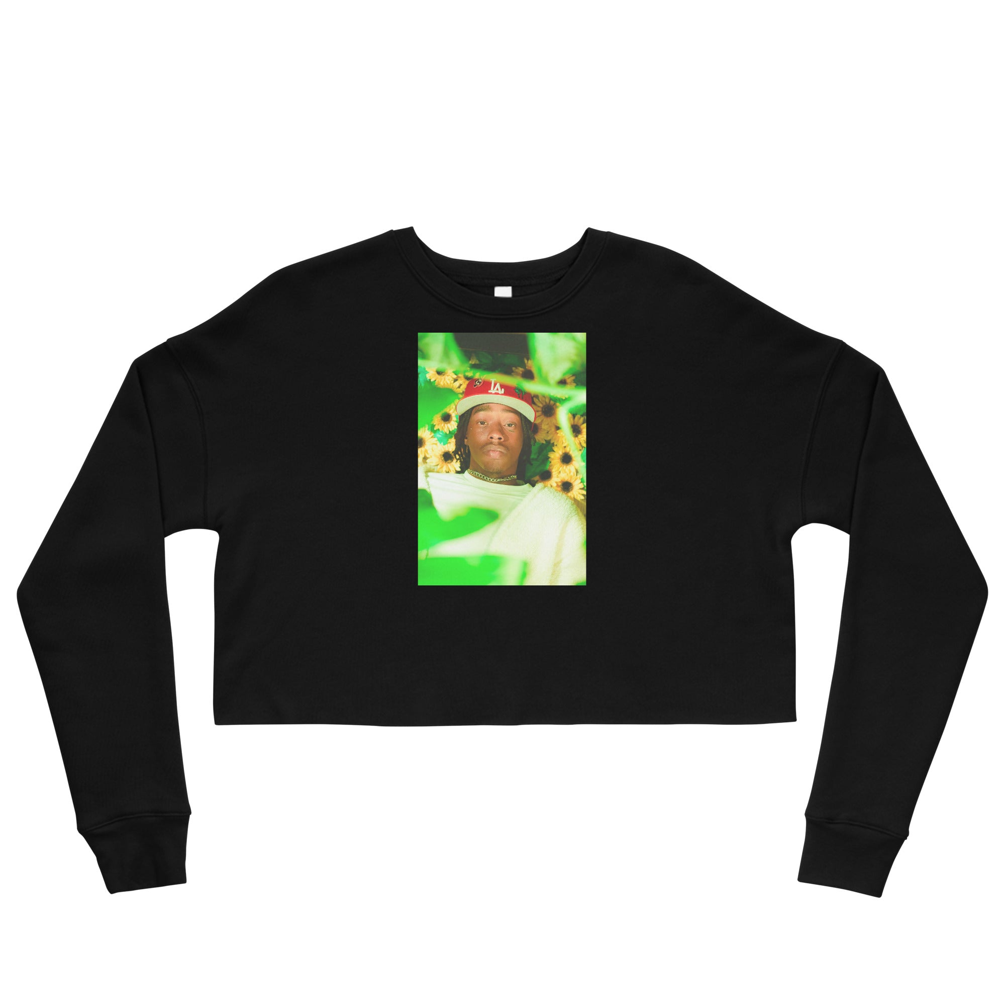 Blurry Vision Crop Sweatshirt