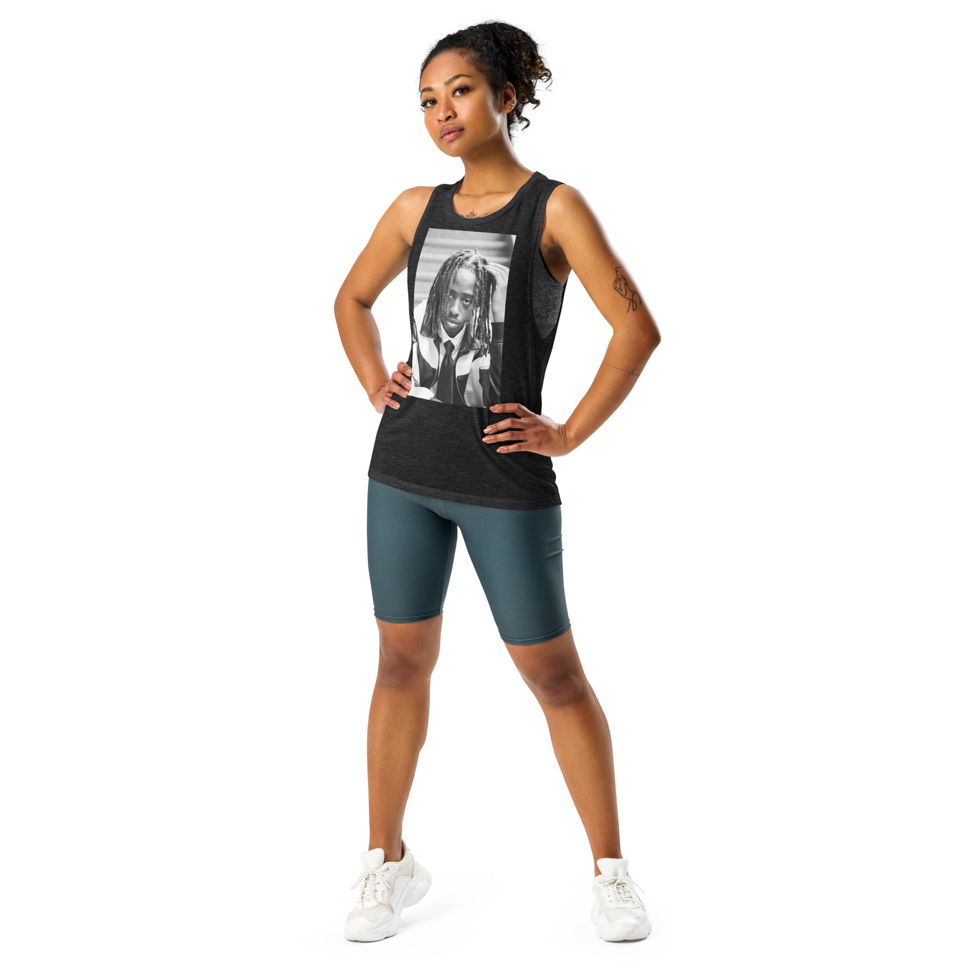 Blurry Vision Ladies’ Muscle Tank