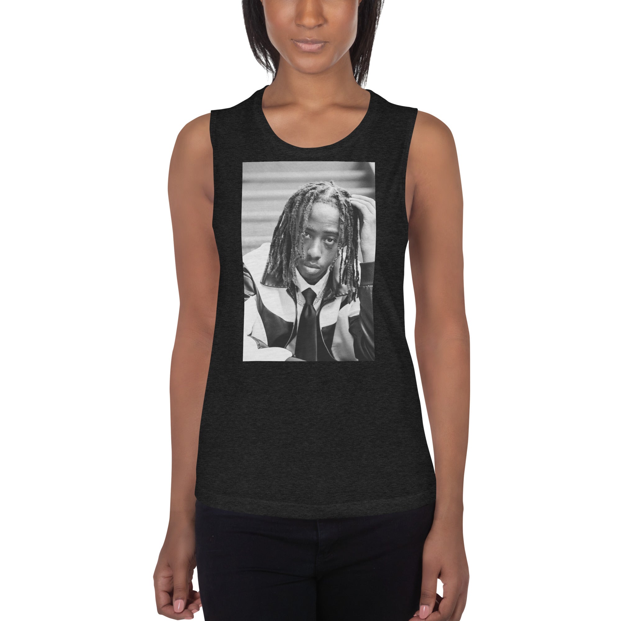 Blurry Vision Ladies’ Muscle Tank