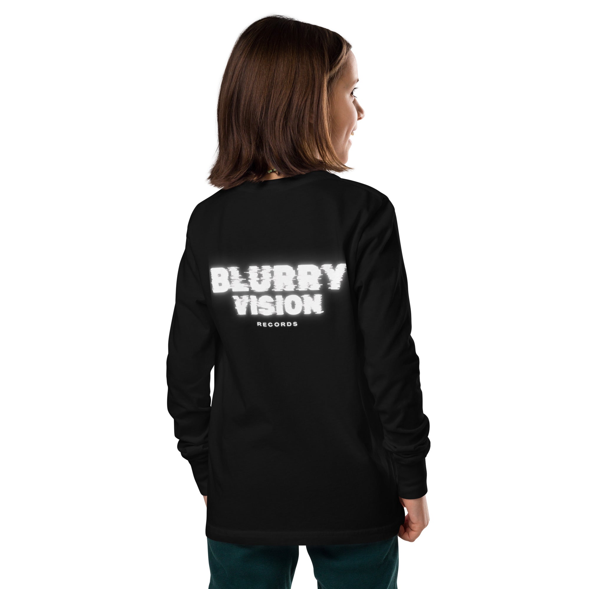 Blurry Vision Youth long sleeve tee